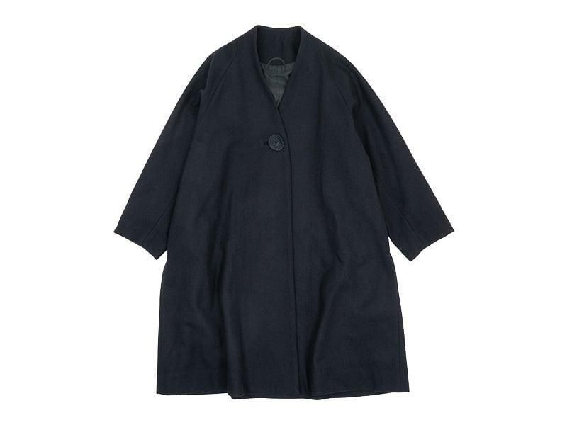 Atelier d'antan Latourʥȥ Wool Coat BLACK