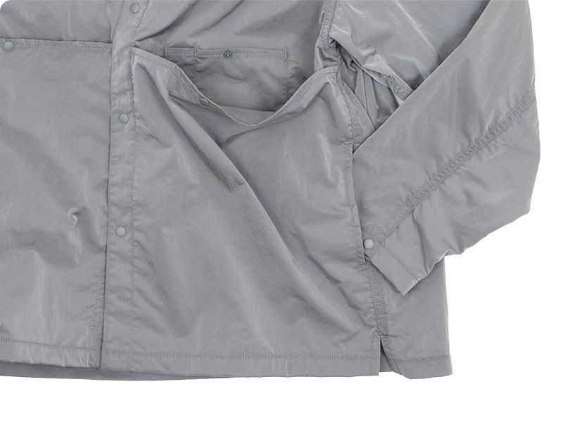 ENDS and MEANS Light Shirts Jacket Steel