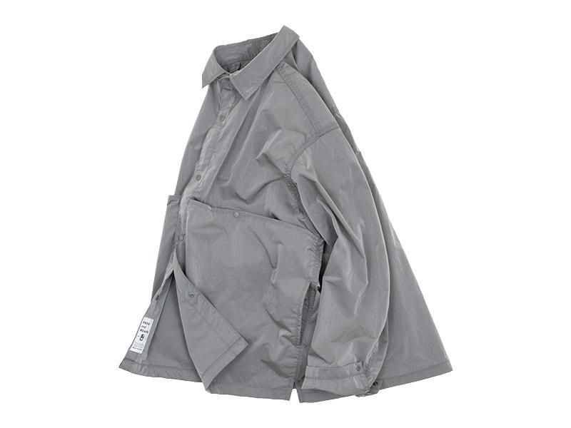 ENDS and MEANS Light Shirts Jacket Steel