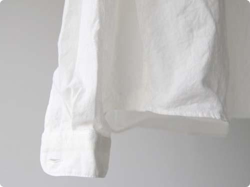 maillotroll collar B.D. shirtsWHITE