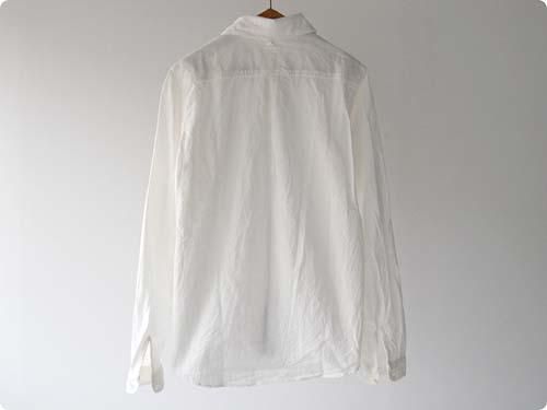maillotroll collar B.D. shirtsWHITE