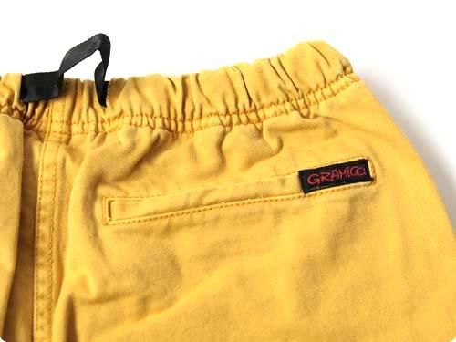 GRAMICCI GRAMICCI SHORTS MUSTARD