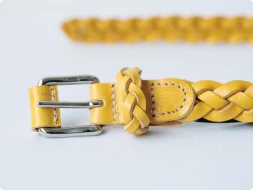 ANGLO 4PLY BRAIDED BELT LIMONE