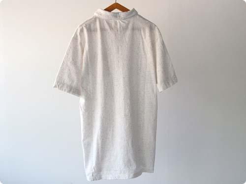 dip ROUND COLLAR POLO WHITE