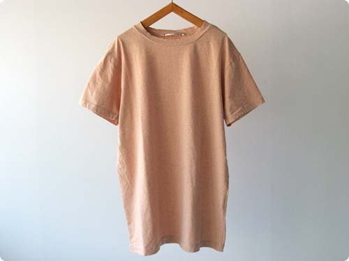 dip CREWNECK TEE LIGHT ORANGE