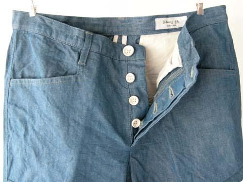 ordinary fits 㥷֥졼åץɥѥ BLUE