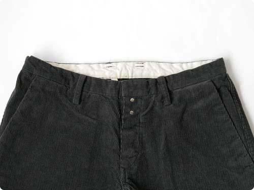 Honor gathering Vintage Corduroy Pants GRAY KHAKI