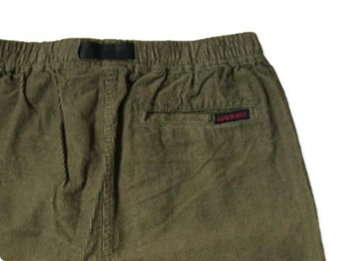 GRAMICCI CORDUROY SHORTS OLIVE