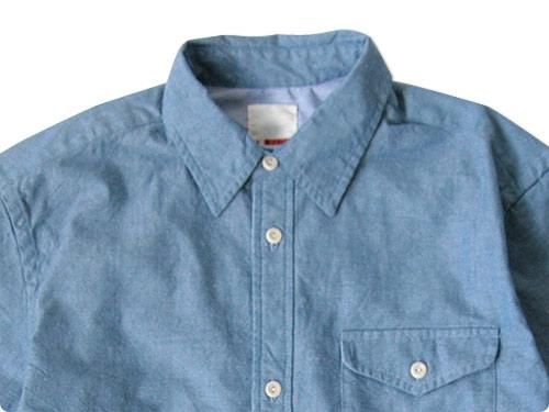 dip ITALIAN NAVY CHAMBRAY SHIRTS