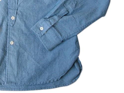 dip ITALIAN NAVY CHAMBRAY SHIRTS