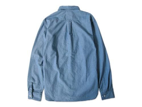 dip ITALIAN NAVY CHAMBRAY SHIRTS