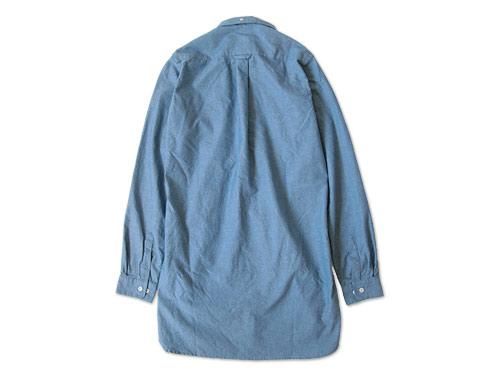 dip ITALIAN NAVY CHAMBRAY SHIRTS ONEPIECE