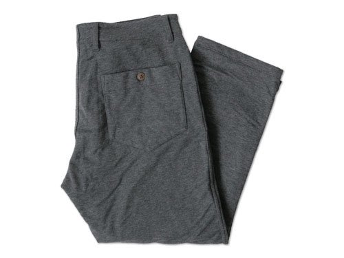 dip cut & sewn double layer pants GRAY