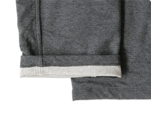 dip cut & sewn double layer pants GRAY