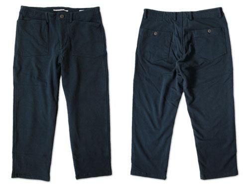 dip cut & sewn double layer pants NAVY