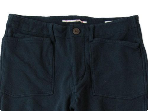 dip cut & sewn double layer pants NAVY