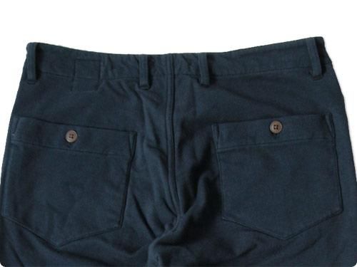 dip cut & sewn double layer pants NAVY