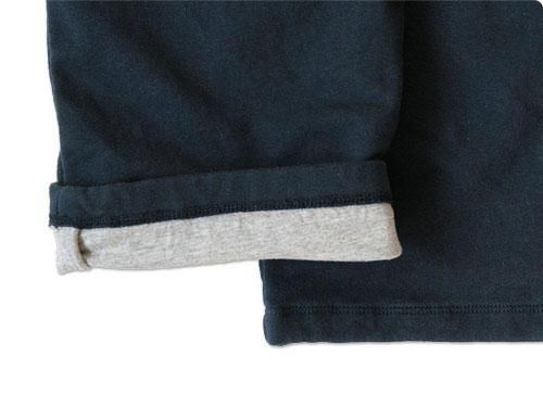 dip cut & sewn double layer pants NAVY