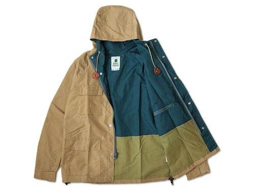 SIERRA DESIGNS Short Parka V.Tan x Navy SIERRA DESIGNS通販・取扱い