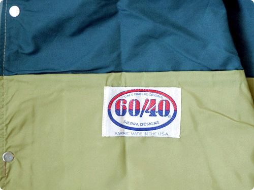SIERRA DESIGNS Short Parka V.Tan x Navy