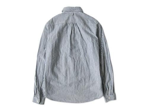 maillot Sunset round collor work shirts STRIPE
