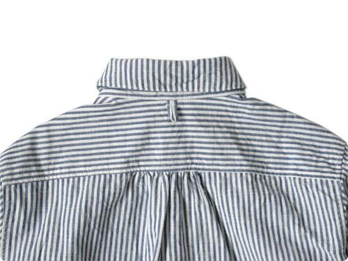 maillot Sunset round collor work shirts STRIPE