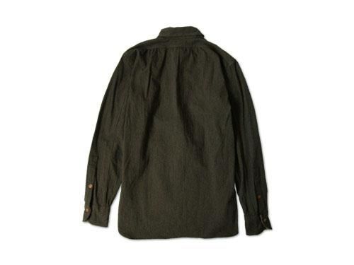 TATAMIZE P/O SHIRTS WOOL OLIVE