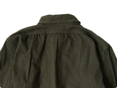TATAMIZE P/O SHIRTS WOOL OLIVE