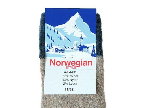 NORWEGIAN STYLE BULKY SOCKS