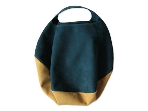 ߥ CIRCLE BAG 1DARK BLUE x MUSTARD