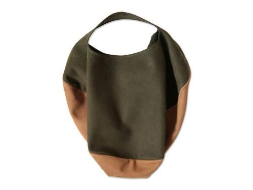 ߥ CIRCLE BAG 4OLIVE x BROWN