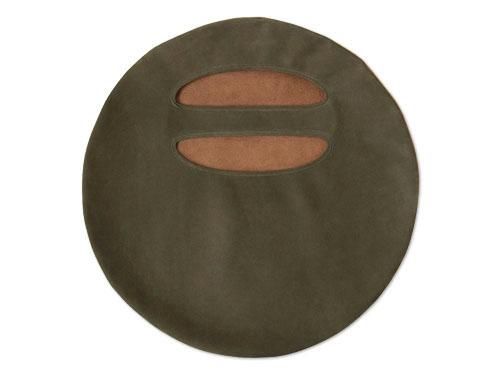 ߥ CIRCLE BAG 4OLIVE x BROWN