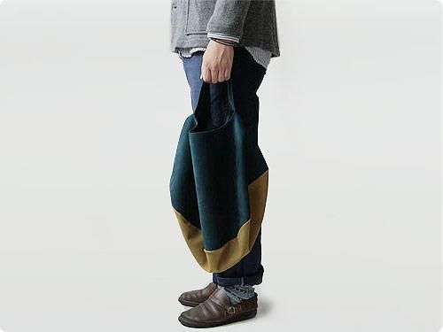 ߥ CIRCLE BAG 4OLIVE x BROWN