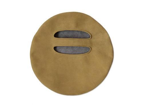 ߥ circle bag mini 6MUSTARD x LIGHT GRAY