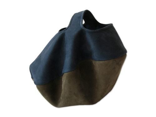 ߥ circle bag mini 10NAVY x OLIVE