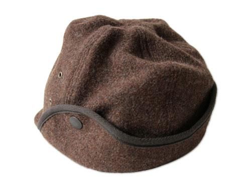 TATAMIZE WOOL CAP BROWN
