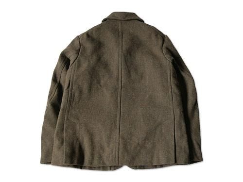 TATAMIZE SHAWL COLLAR JACKET OLIVE TA210001