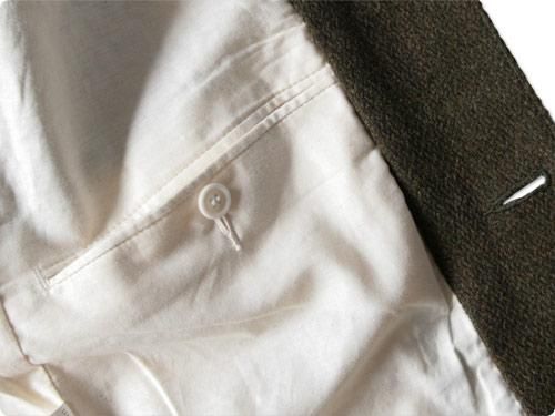 TATAMIZE SHAWL COLLAR JACKET OLIVE TA210001