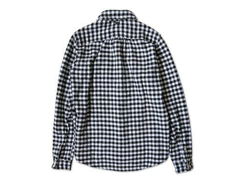 maillot Cotton flannel gingham B.D. shirts BLACK x OFF