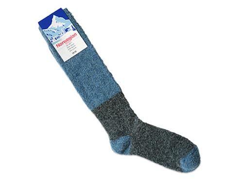 NORWEGIAN STYLE BULKY LONG 2-TONE SOCKS