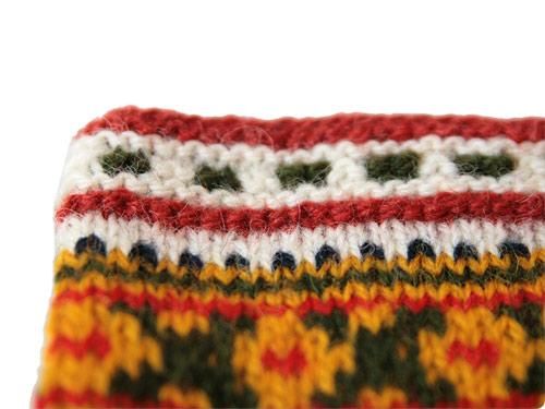 TINES WOOL SOCKS RED LINE