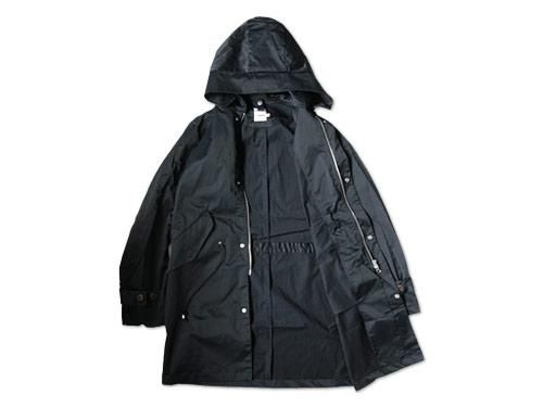 dip cotton nylon coat NAVY