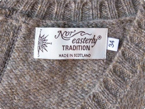 NOR' EASTERLY BACK OPEN VEST OYSTER