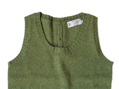 NOR' EASTERLY BACK OPEN VEST OLIVE GROVE
