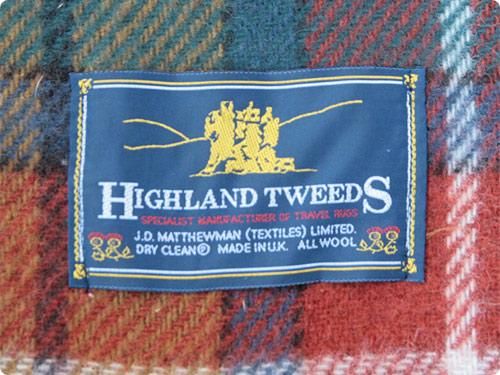 HIGHLAND TWEEDS KNEE RUG ANTIQUE BUCHANAN