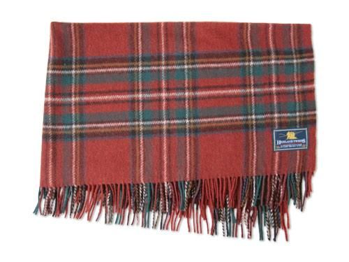 HIGHLAND TWEEDS KNEE RUG ANTIQUE ROYAL STEWART