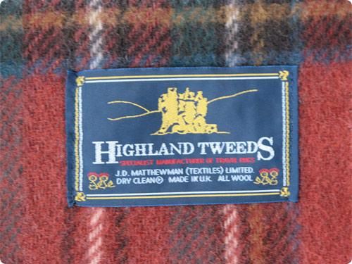HIGHLAND TWEEDS KNEE RUG ANTIQUE ROYAL STEWART