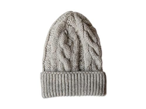 BLACK SHEEP KNIT CAP LIGHT GRAY