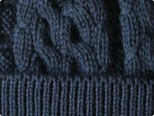 BLACK SHEEP KNIT CAP NAVY