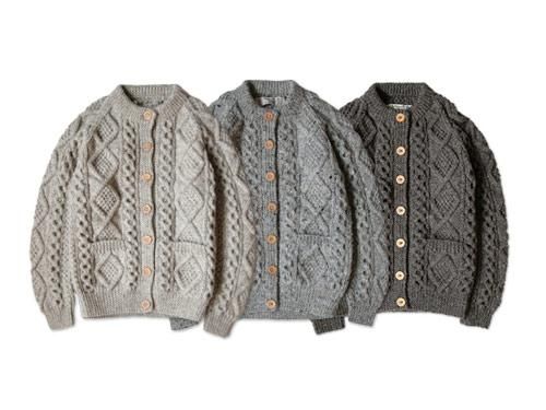 ATHENA DESIGNS (アテナデザイン) CREW CARDIGAN / クルー